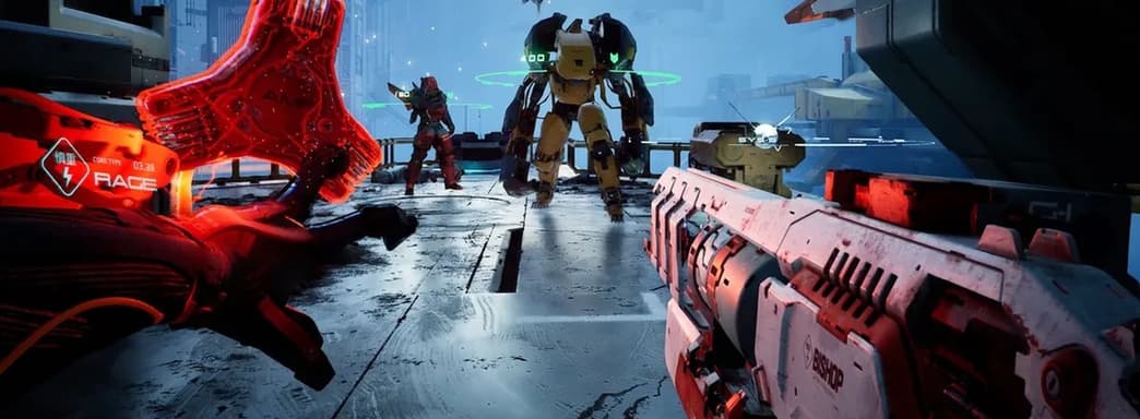 20 минут в динамичном научно-фантастическом шутере Metal Eden в духе Doom Eternal