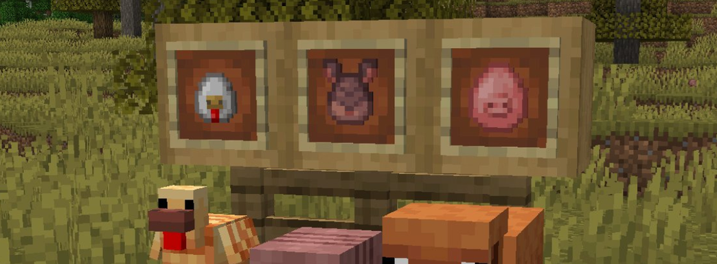 Minecraft получит «яичное» обновление, новые цвета опавших листьев и звуки волков — Mojang показала разнообразные яйца для призыва мобов
