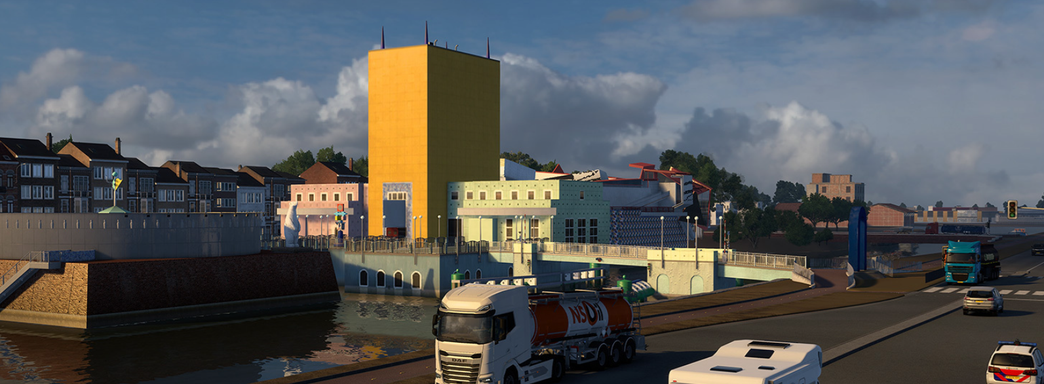 Новый Бенилюкс в Euro Truck Simulator 2 — первые скриншоты переделки Бельгии, Нидерландов, Люксембурга