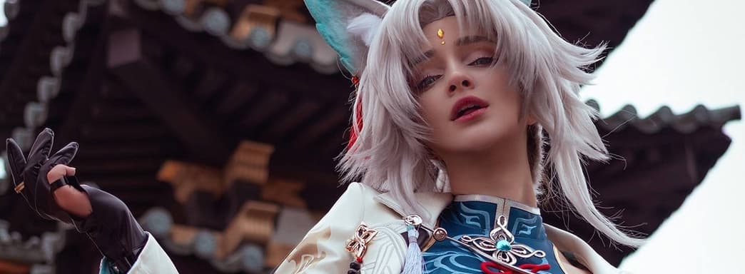 Соколиная Мощь: косплеерша предстала в образе Фэйсяо из Honkai: Star Rail