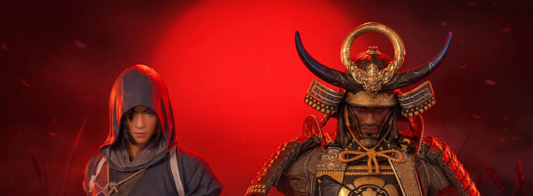 PureArts открыла предзаказы на бюсты самурая Ясукэ и куноити Наоэ из Assassin’s Creed Shadows
