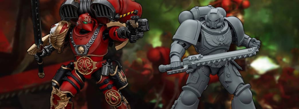 JoyToy выпустит фигурки Зефона из «Ереси Хоруса» и заступника из Warhammer 40,000: Space Marine 2