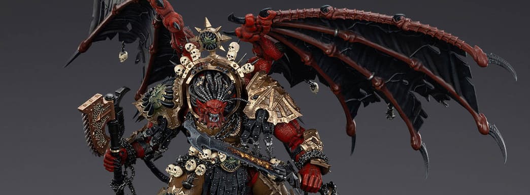 Демон-принц Кхорна на пороге: JoyToy открыла предзаказ на фигурку Ангрона из Warhammer 40,000