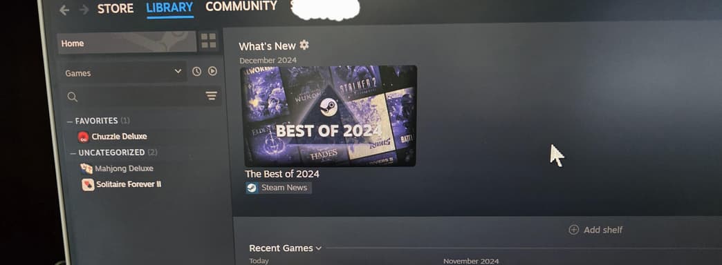 Игрок обнаружил Steam-аккаунт своей 84-летней тети. У неё всего три игры, и в одной она провела почти 1500 часов