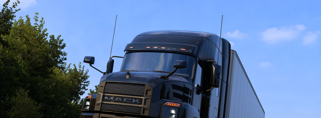 Редкий грузовик American Truck Simulator в реальности. SCS Software провела осмотр и тест-драйв Mack Anthem Black Edition