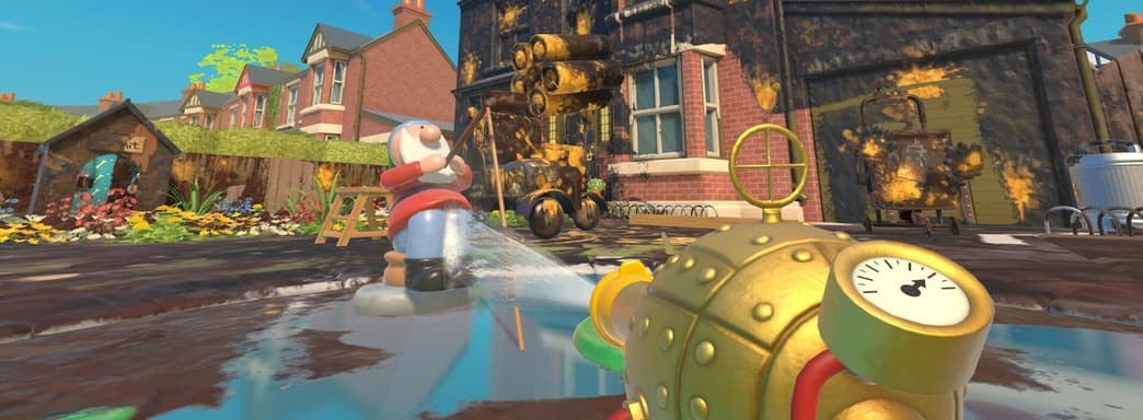 PowerWash Simulator получила новое DLC c Уоллесом и Громитом