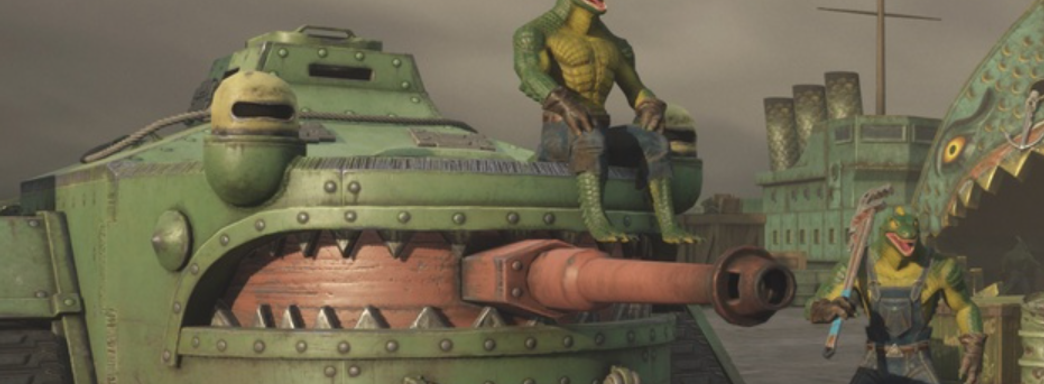 Авторы «Русы против ящеров 2» назвали релизное окно и показали врагов, вооружившихся технологиями рептилоидов