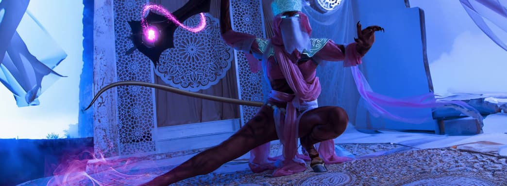 Иллюзорная красота: модель предстала в образе Наложницы из игры «Принц Персии»