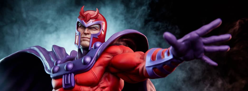 Мастер магнетизма: Sideshow Collectibles показала распаковку и сборку фигурки Магнето