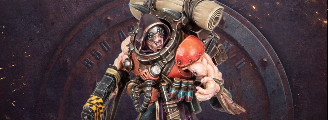 Кровавое варварство: авторы настолки Warhammer: Necromunda показали миниатюру Вандота Падшего