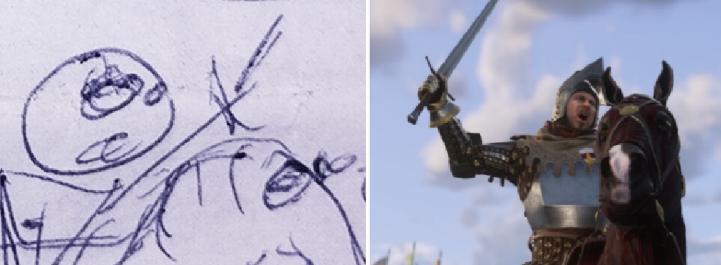 Kingdom Come Deliverance 2 глазами разработчика — сравнение раскадровки и финальной катсцены