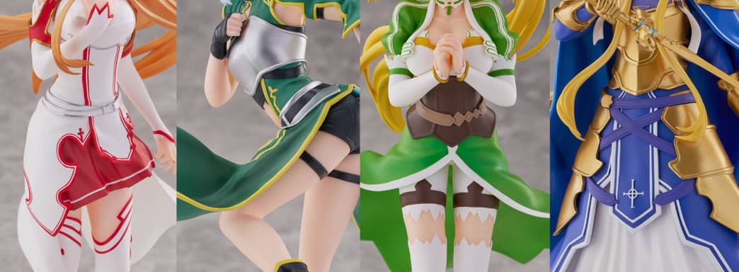 CyberZ открыла предзаказ на фигурки героинь из серии «Мастера меча онлайн»