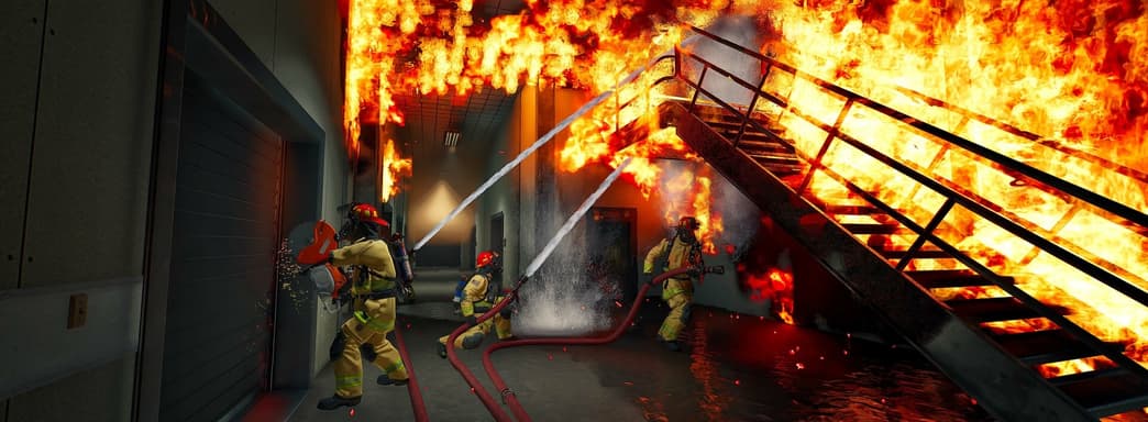 Игра о борьбе с огнем выйдет осенью. Firefighting Simulator: Ignite покажет работу пожарного