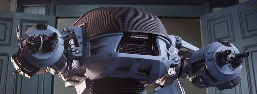 Premium Collectibles Studio представила статую боевого робота ED-209 из фильма «Робокоп»