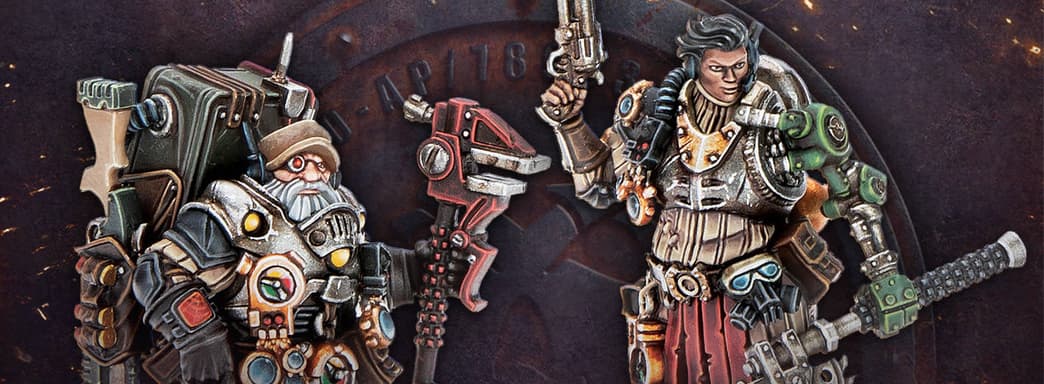 Разработчики настолки Warhammer: Necromunda показали миниатюры Хагтора Ярлуна и Астер Фелстурн