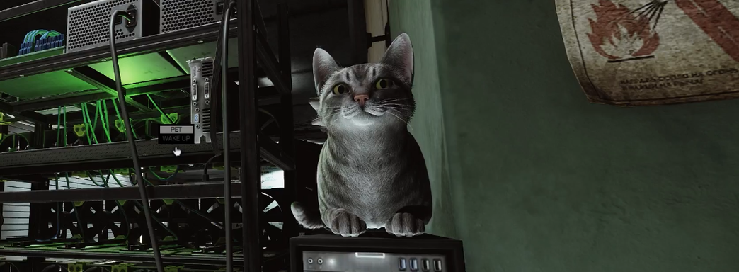 Моддер Escape from Tarkov добавил мяукающего кота, которого можно погладить