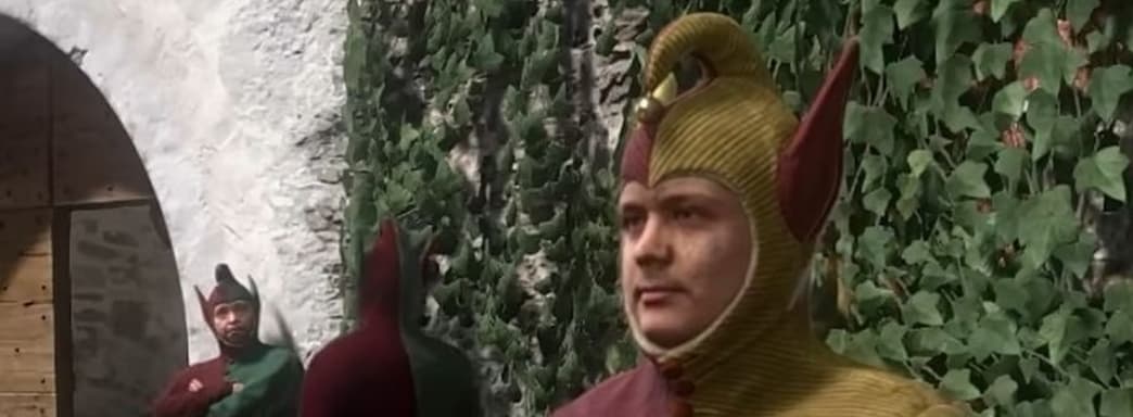 Игрок Kingdom Come 2 превратил всех жителей Куттенберга в шутов. Теперь город напоминает цирк