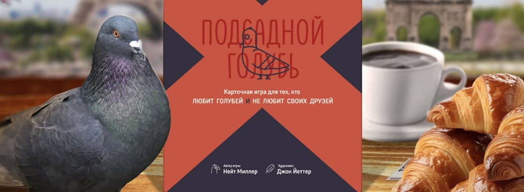 Пернатая мафия в сборе: карточную игру «Подсадной Голубь» выпустят в России