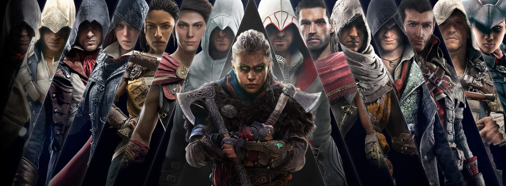 Художник показал все части Assassin’s Creed на одном «бесконечном» рисунке