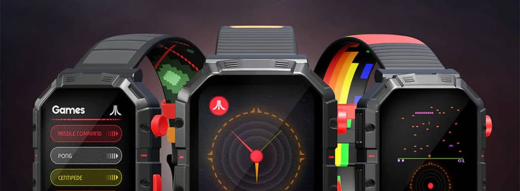 Ретрогейминг на запястье: Atari открыла предзаказ на часы 2600 My Play Watch со встроенными играми