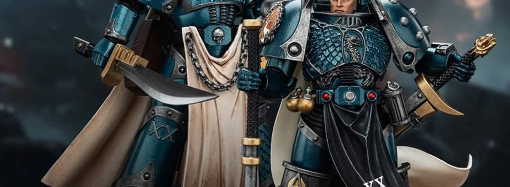 JoyToy открыла предзаказ на фигурки Армилла Дината и претора Альфа-Легиона из Warhammer: The Horus Heresy