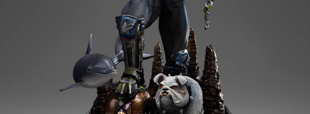 Реальный мужик из вселенной DC: Iron Studios открыла предзаказ на статую охотника за головами Лобо