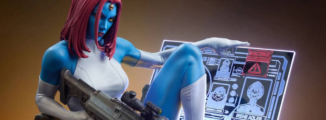 Комсомолка, шпионка и просто красавица: Sideshow Collectibles показала распаковку и сборку статуи Мистик из Marvel
