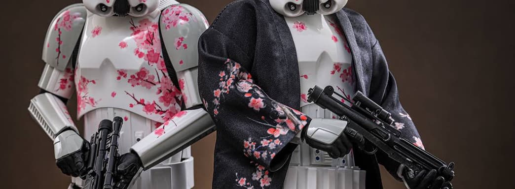 Сакура расцвела в далекой-далекой галактике: Hot Toys показала новую фигурку штурмовика из «Звездных войн»