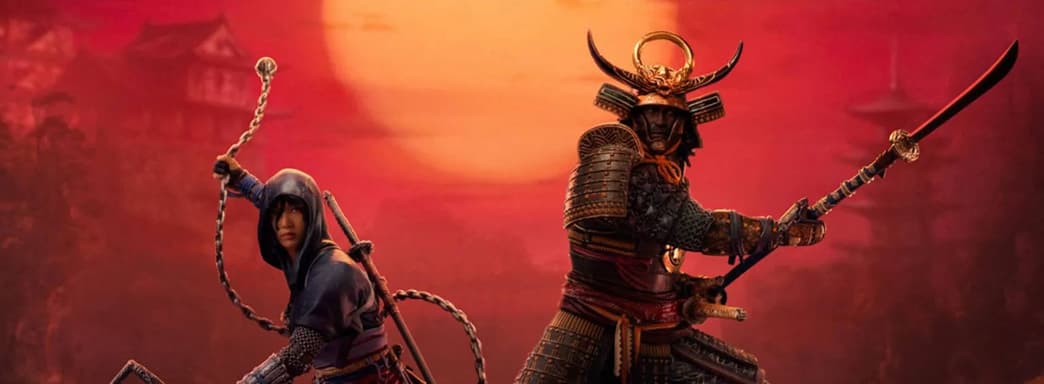 Iron Studios открыла предзаказ на статуи Наоэ и Ясукэ из Assassin’s Creed Shadows