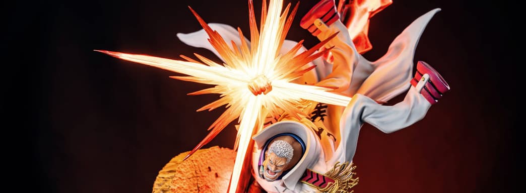 Герой Морского Дозора: Rain Studio открыла предзаказ на статую Монки Д. Гарпа из аниме One Piece