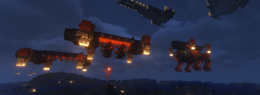 В Minecraft воссоздали нападение автоматонов на Малевелон Крик из Helldivers 2