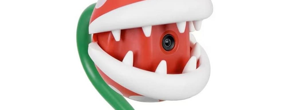 Разрешение камеры в виде растения-пираньи из Mario для Switch 2 составит 480p