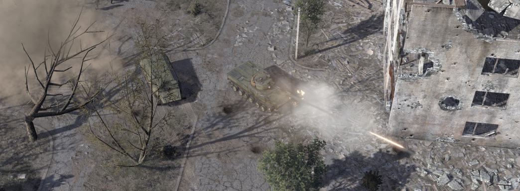 Российская RTS «Передний край» о противостоянии РФ и США получила новую карту «Разрушенный город»