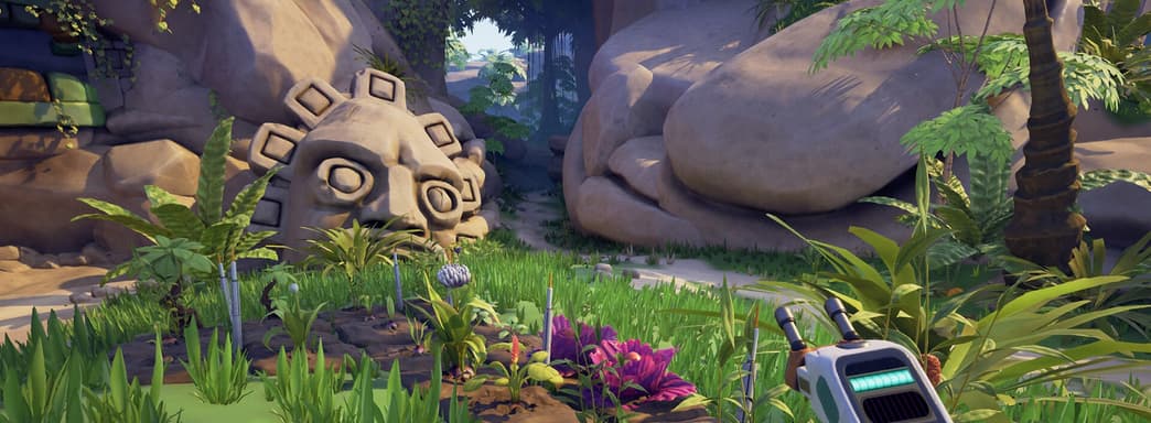 Astrobotanica — микс из Subnautica и No Man’s Sky от польской студии. Появился геймплей