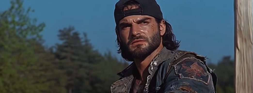 Нейросеть представила экранизацию Days Gone в стиле игрового кино 1980-ых годов