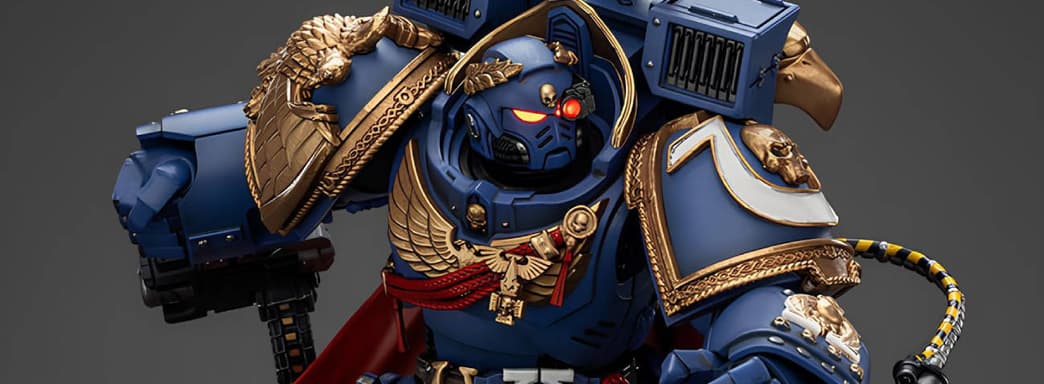 JoyToy открыла предзаказ на фигурки Марнея Калгара и почетного стража Ультрамаринов из Warhammer 40,000: Space Marine 2