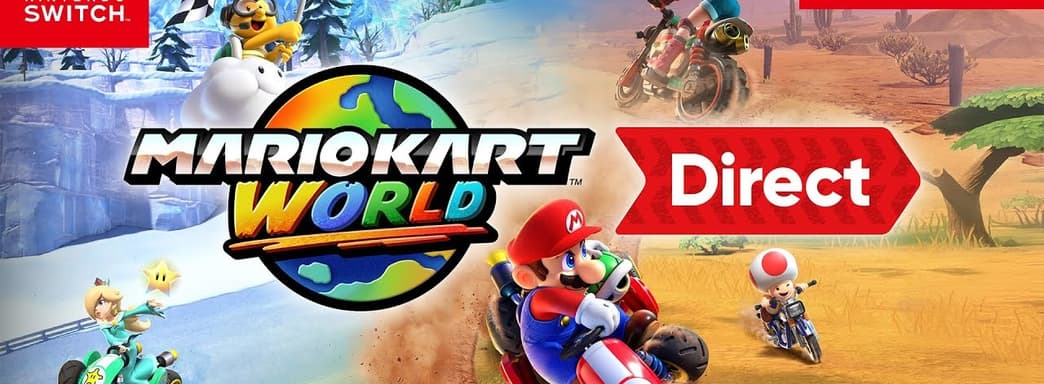 Сегодня Nintendo проведёт Mario Kart World Direct. Раскроют новые карты, механики и мультиплеер эксклюзива Switch 2