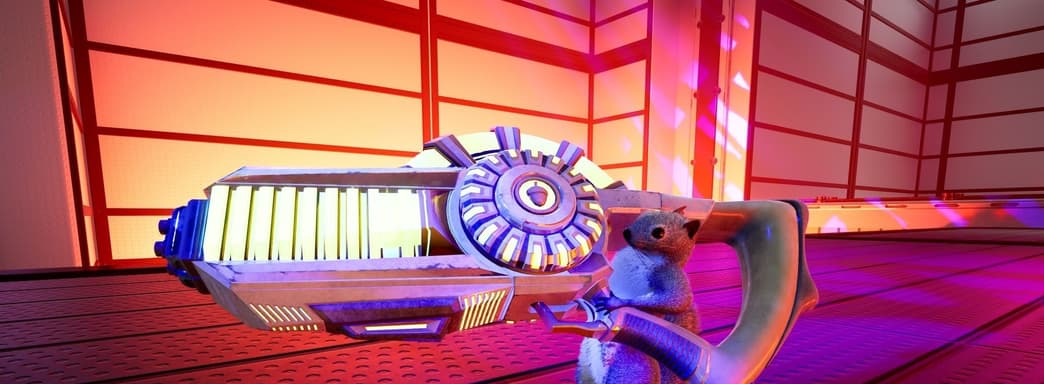 Squirrel with a Gun вышла на новый уровень безумия. В игру добавили гравитационную пушку