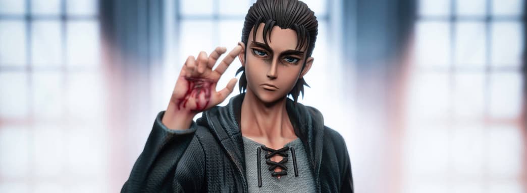 Титан-Прародитель: AZ Studio выпустит статую сурового Эрена Йегера из аниме «Атака титанов»