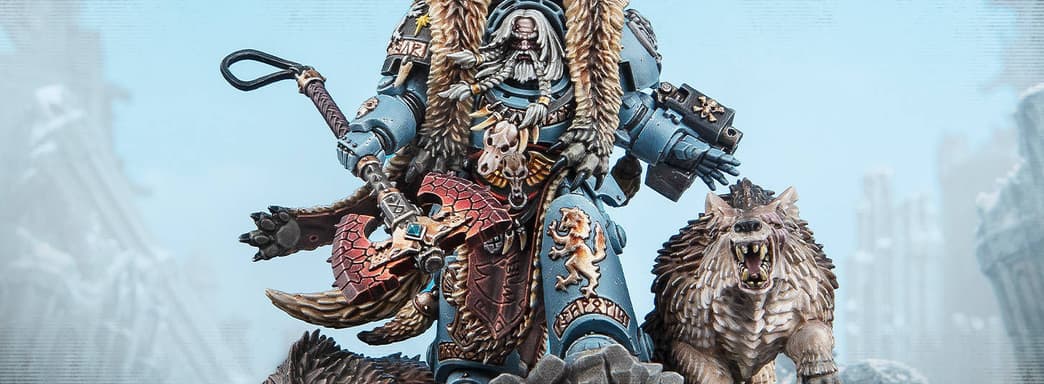 Games Workshop показала миниатюры Логана Гримнара и других Космических Волков из Warhammer 40,000