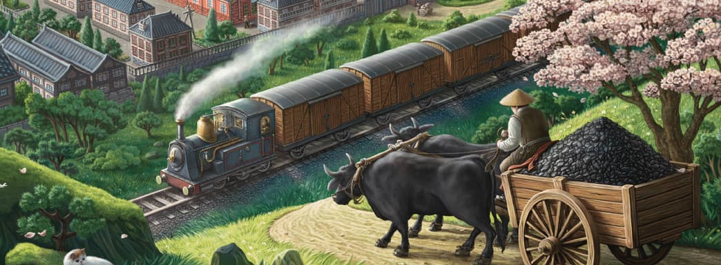 Промышленная революция в Японии: вышел трейлер юбилейного издания настольной игры Nippon: Zaibatsu