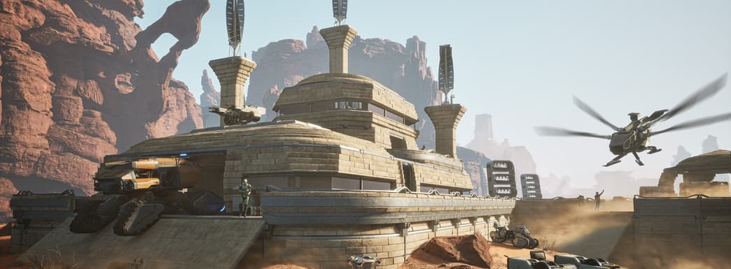 Песчаные бури, кооператив и база. В свежем геймплее Dune Awakening рассказали о выживании и строительстве