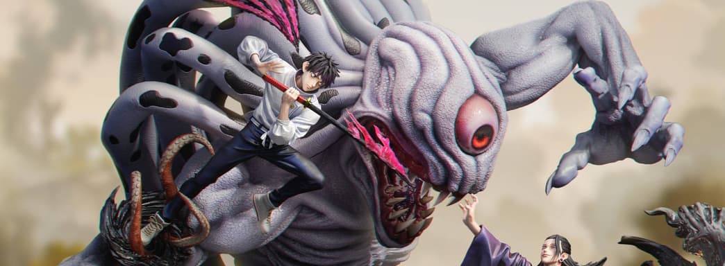 Dream Hunter Studio выпустит статую Юты Оккоцу и Сугуру Гето из анимационного фильма «Магическая битва 0»