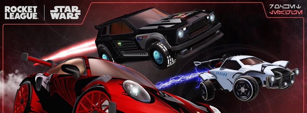 Porsche в стиле Дарта Вейдера. В Rocket League начинается кроссовер со Star Wars