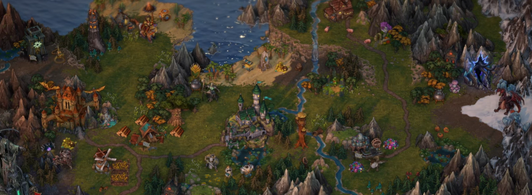 Тизер Heroes of Might and Magic Olden Era — показали фонтан, который поможет восстановить очки движения