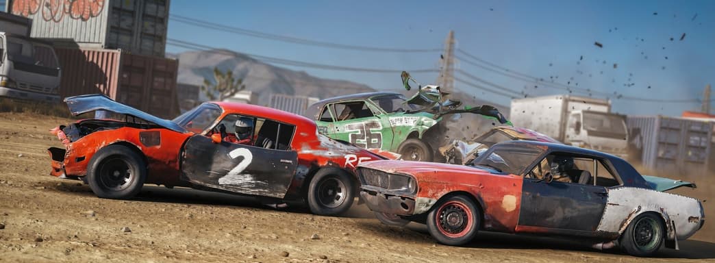 Разработчики FlatOut показали новый уровень разрушений в гонках. Wreckfest 2 удивила Digital Foundry