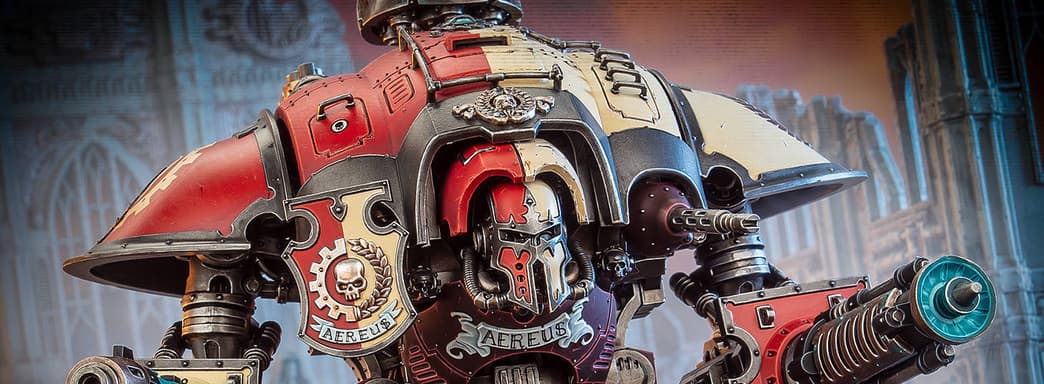 Реликвия ушедшей эпохи: авторы настольной игры Warhammer 40,000 показали миниатюру Рыцаря-Защитника