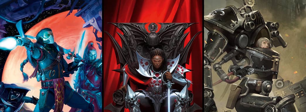 Для Warhammer 40,000 и Age of Sigmar выпустят цитатник космодесантников, новые романы и энциклопедию персонажей