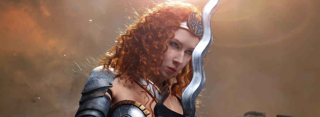Королева Эрафии: модель показала косплей Катерины Айронфист из Heroes of Might and Magic 3
