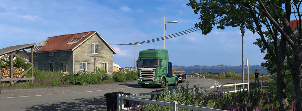 Анденес и знаменитый маяк в Euro Truck Simulator 2. Новые скриншоты северного дополнения Nordic Horizons
